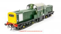 1751 Heljan Class 17 Diesel Loco in BR green unnumbered with full yellow ends